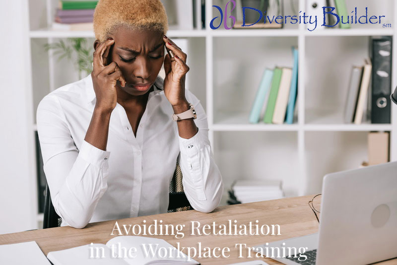 Black woman white collared shirt at work upset and stressed